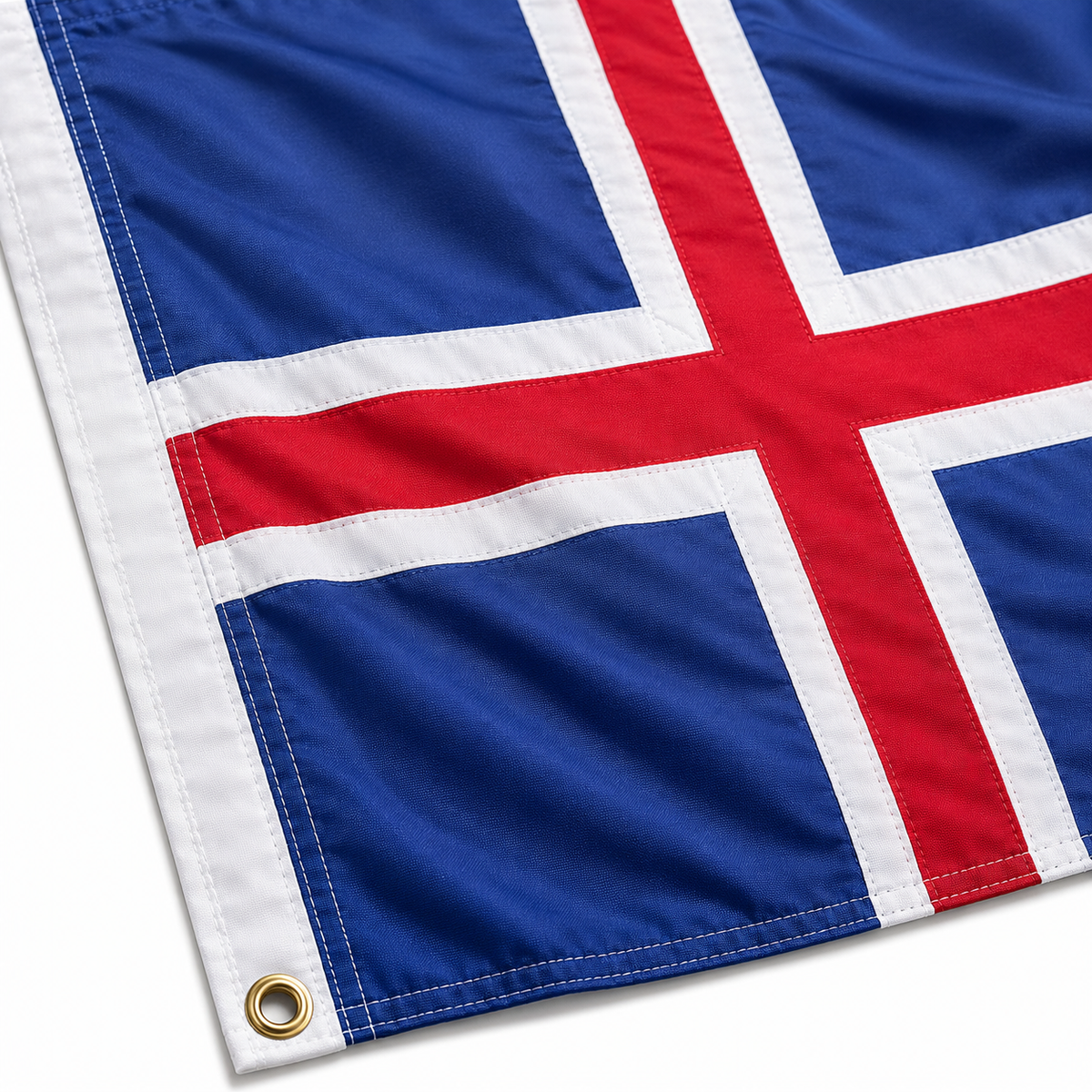 Iceland Flag 2'x3' to 5'x8' Nylon