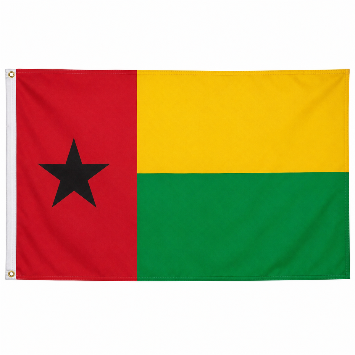 Guinea-Bissau Flag 2'x3' to 5'x8' Nylon