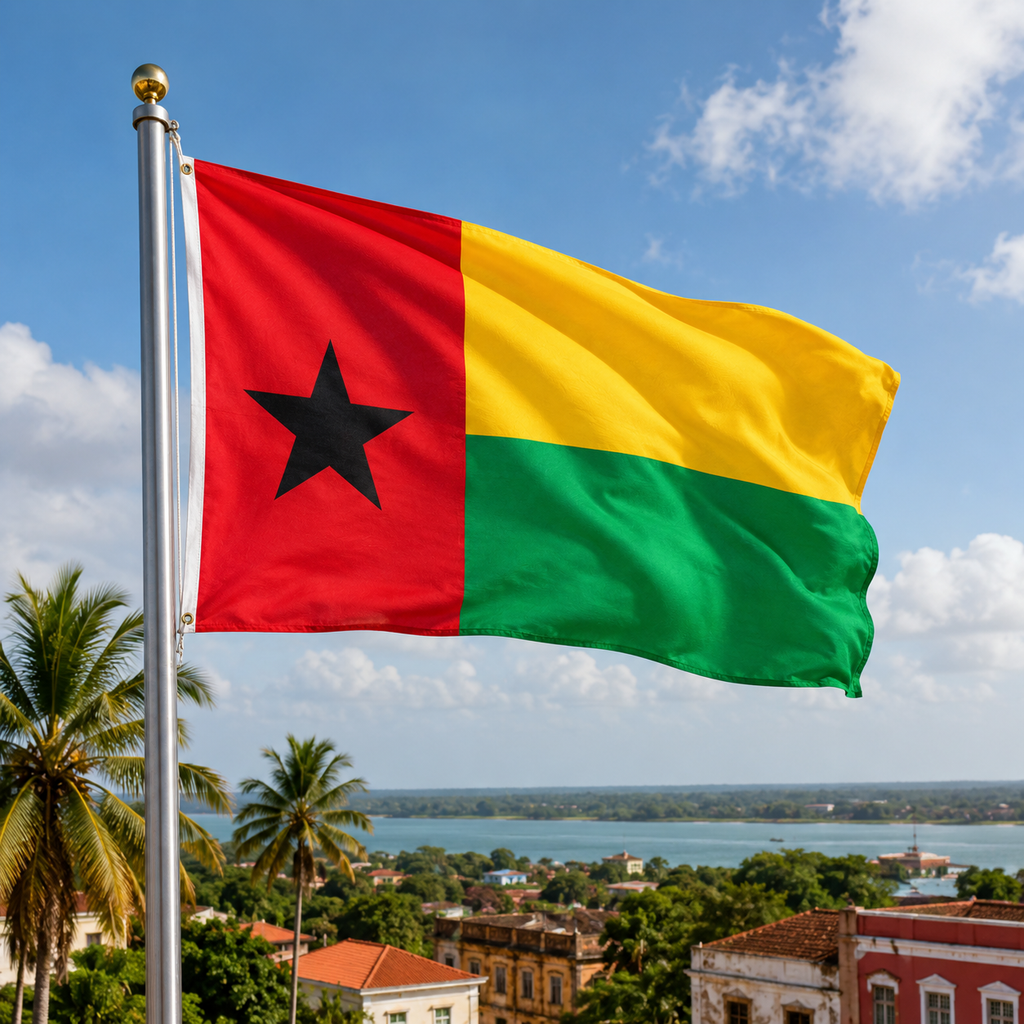 Guinea-Bissau Flag 2'x3' to 5'x8' Nylon