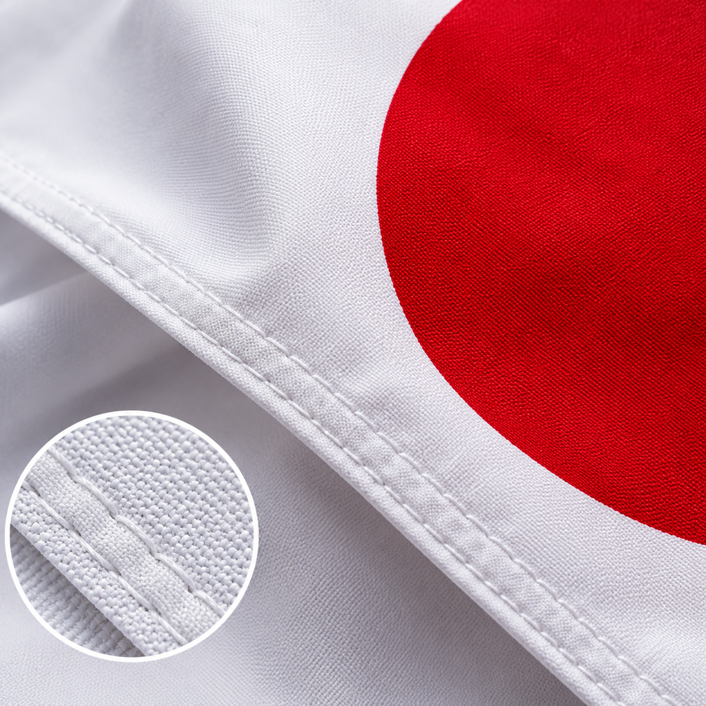 Japan Flag 2'x3' to 5'x8' Nylon
