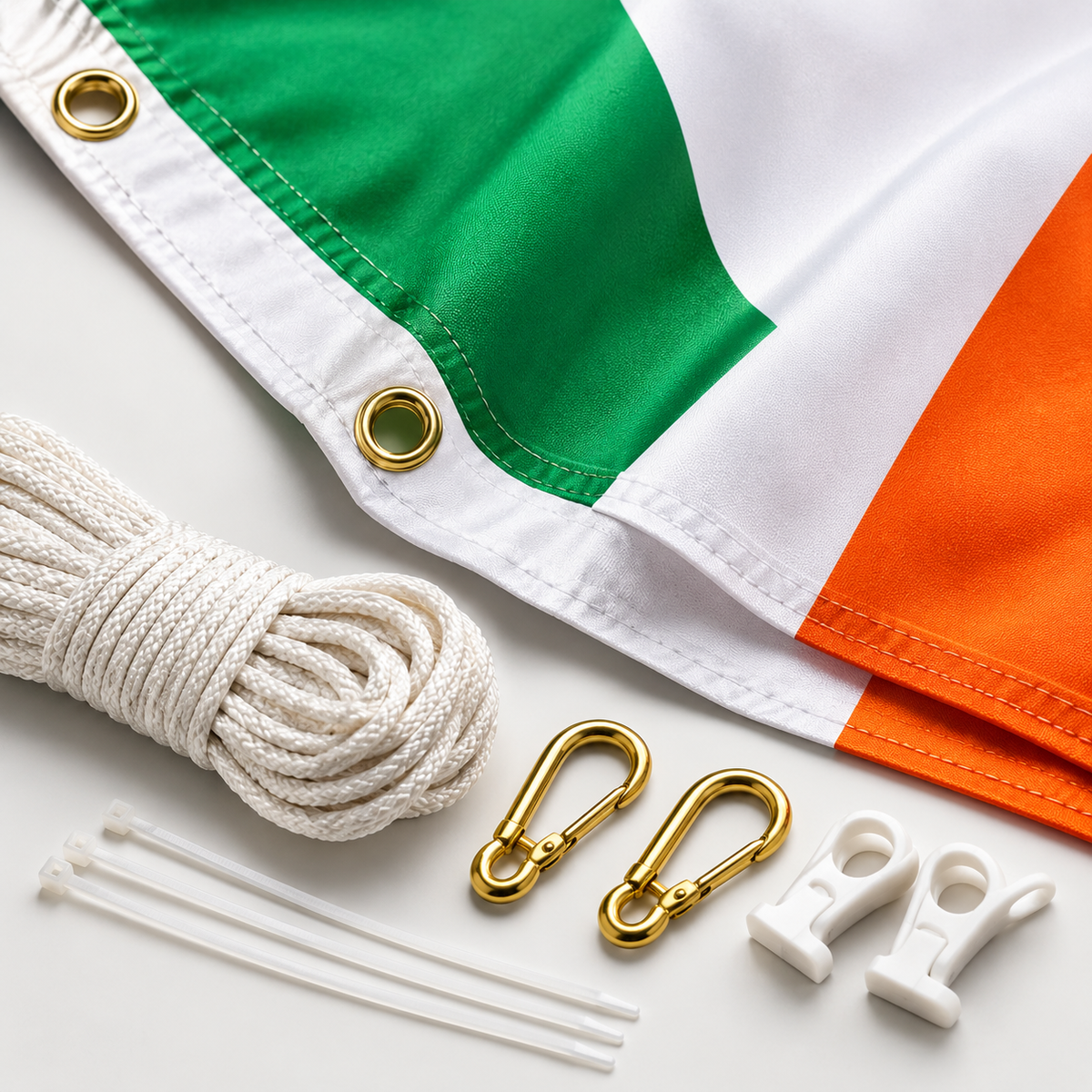 Ireland Flag 2'x3' to 5'x8' Nylon