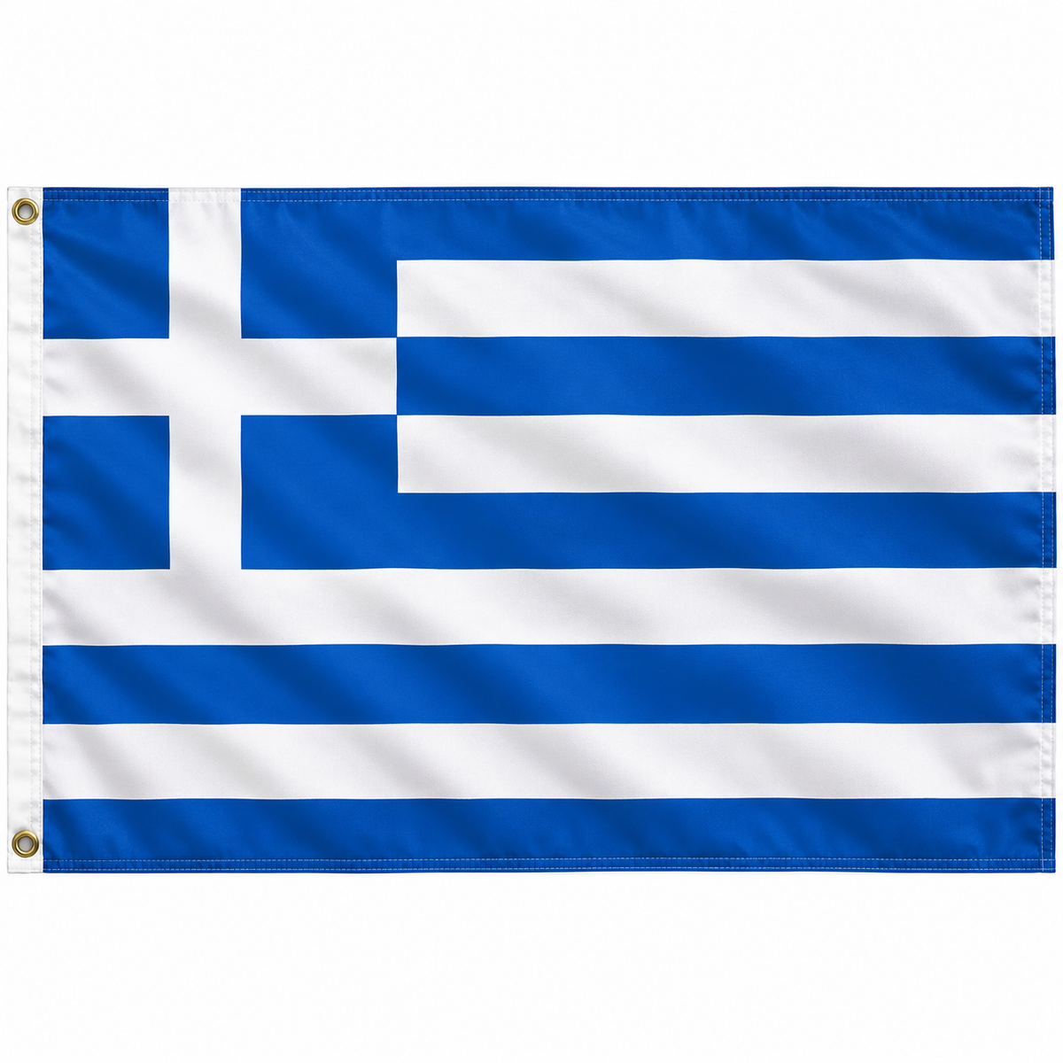 Greece Flag 2'x3' to 5'x8' Nylon