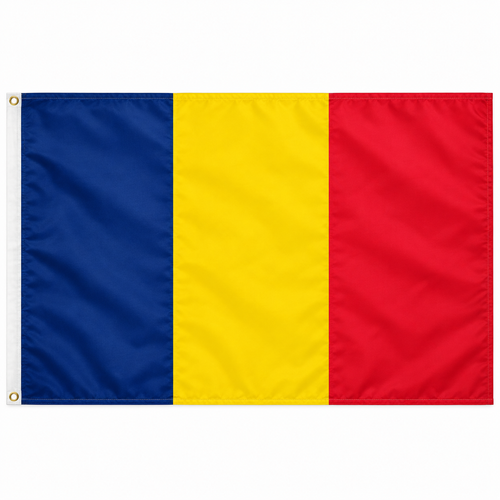 Chad Flag 2'x3' to 5'x8' Nylon
