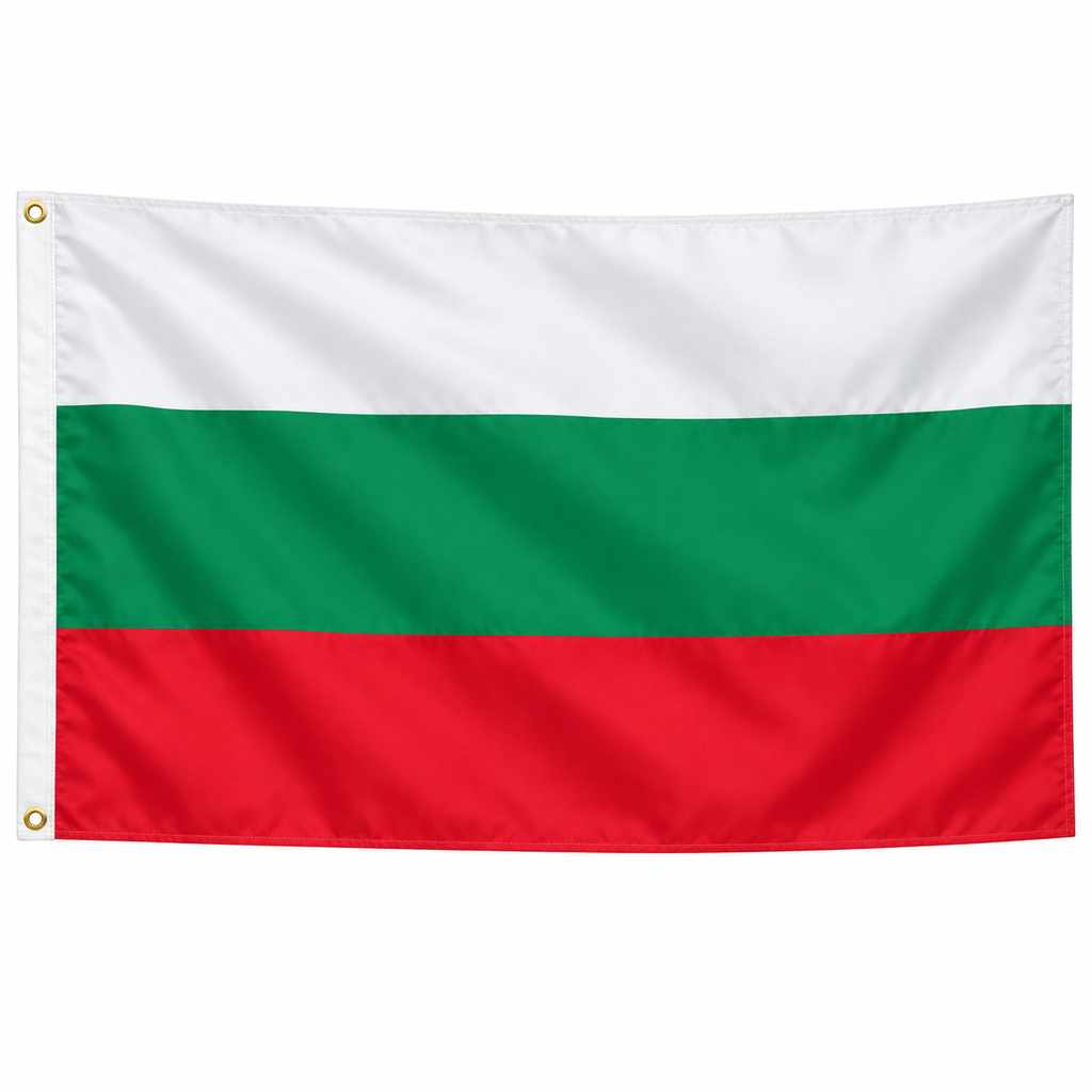Bulgaria Flag 2'x3' to 5'x8' Nylon
