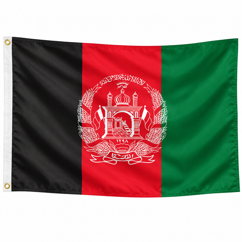 Afghanistan Flag 2x3' to 5x8' Nylon