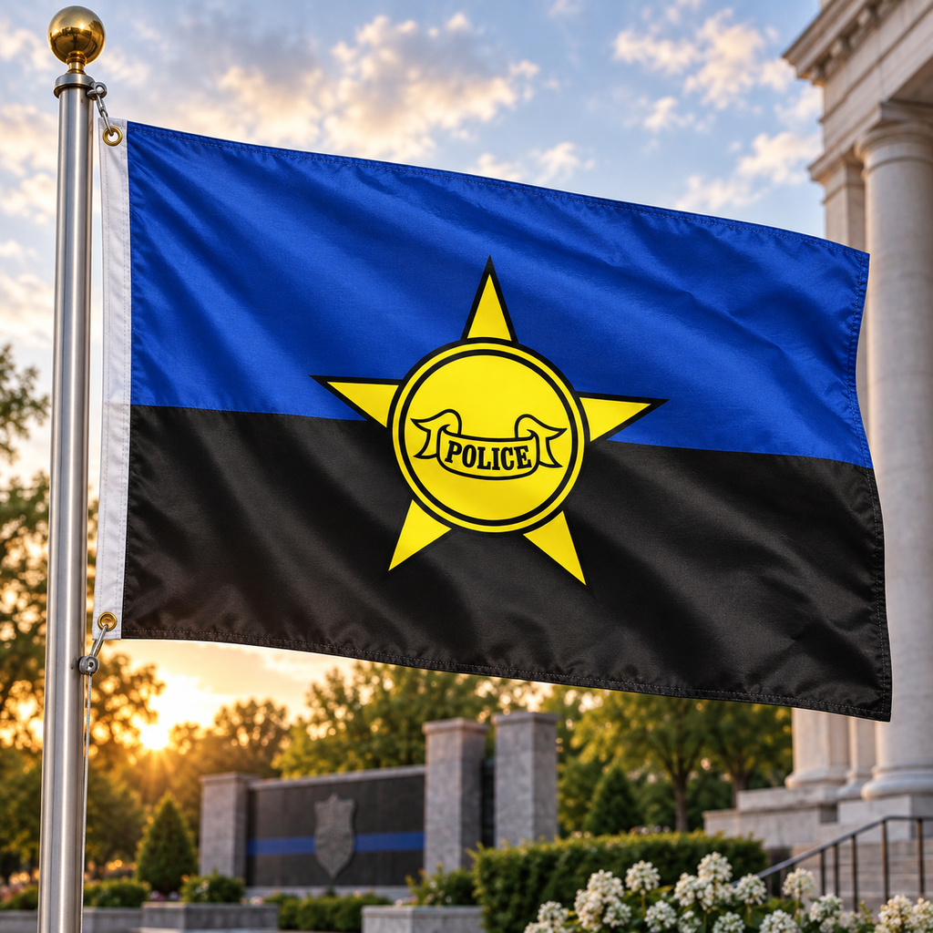 Police Remembrance Flag