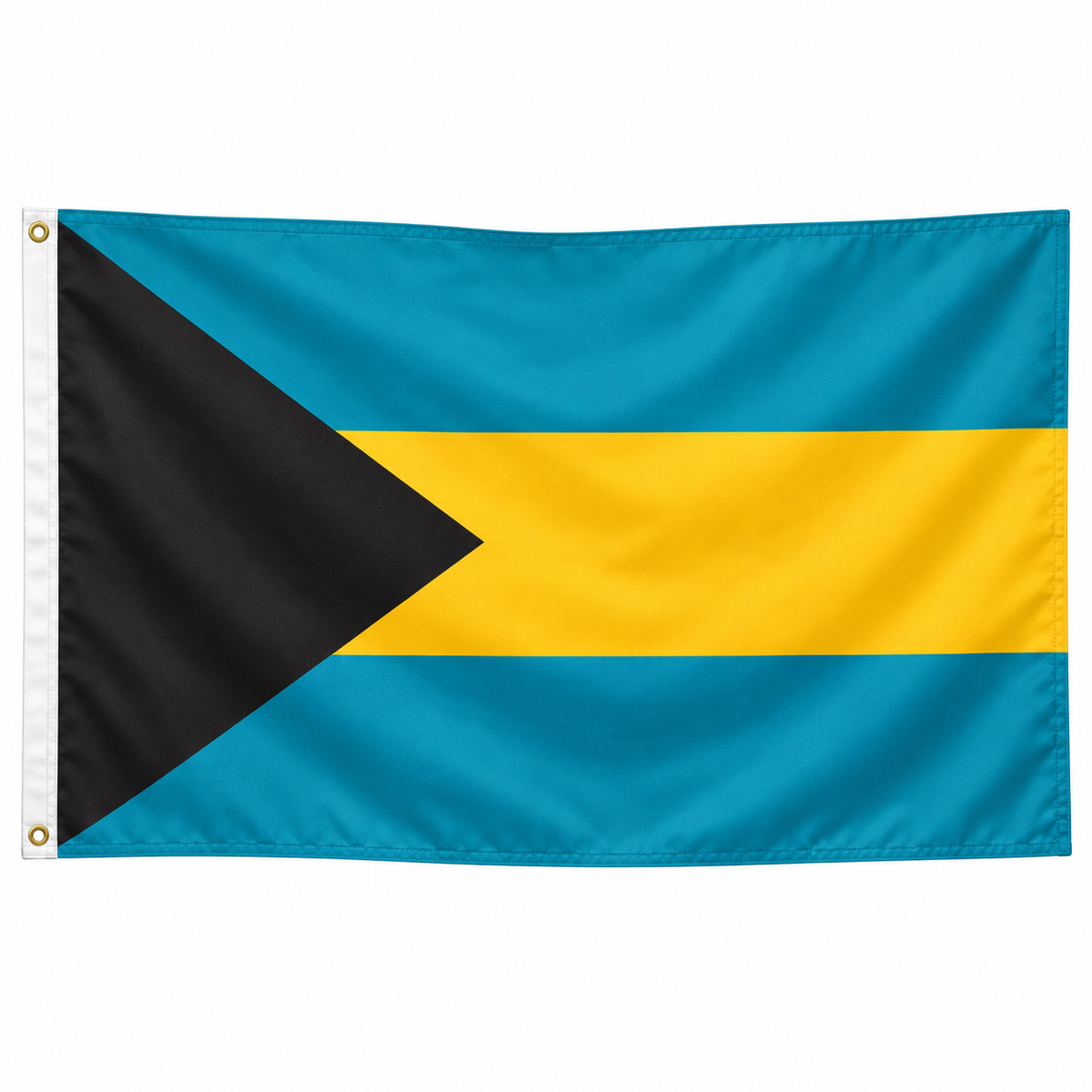 Bahamas Flag 2'x3' to 5'x8' Nylon