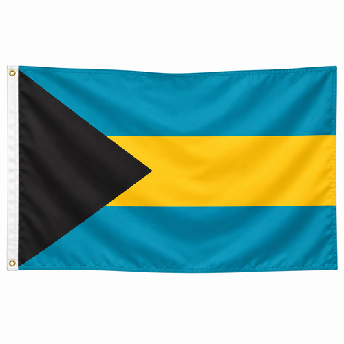 Bahamas Flag 2'x3' to 5'x8' Nylon