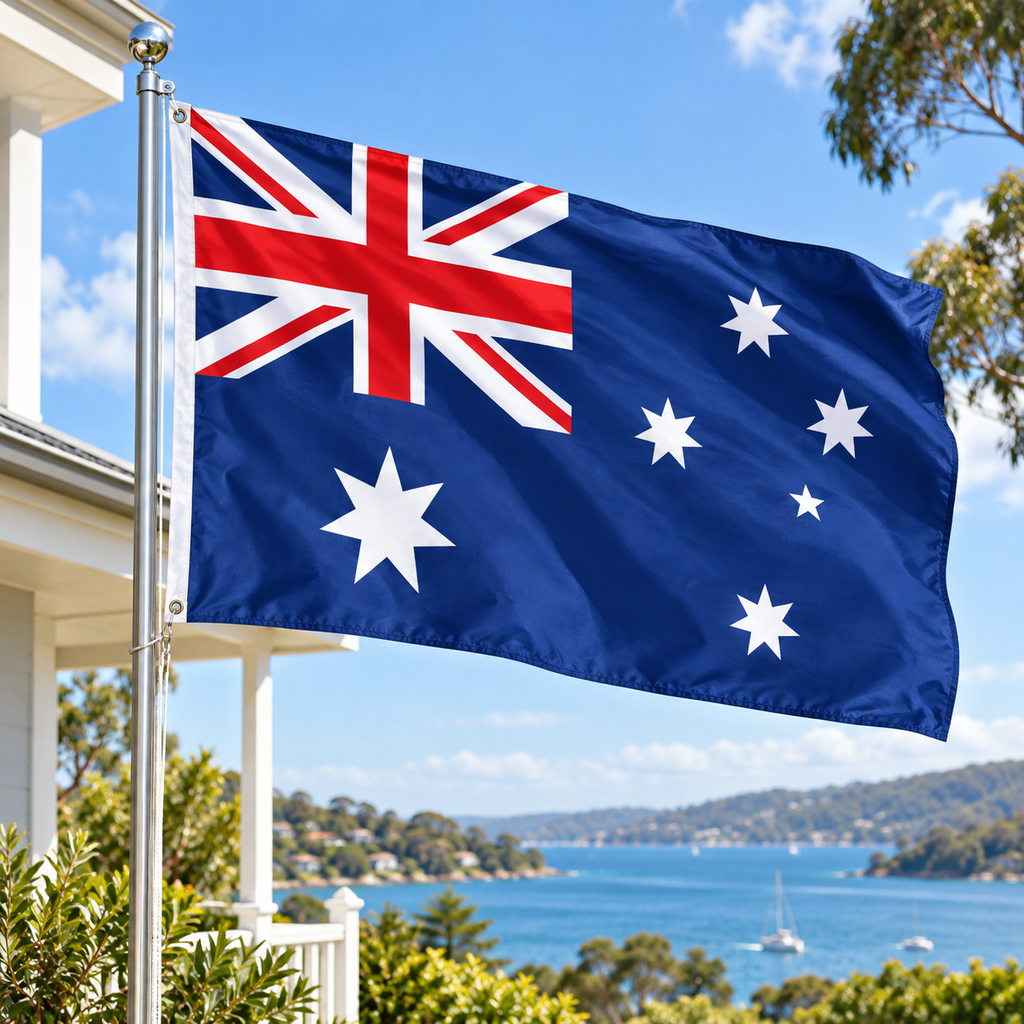 Australia Flag 2'x3' to 5'x8' Nylon