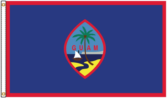 3x5 Guam Flag-Flagsource Southeast in Woodstock, GA