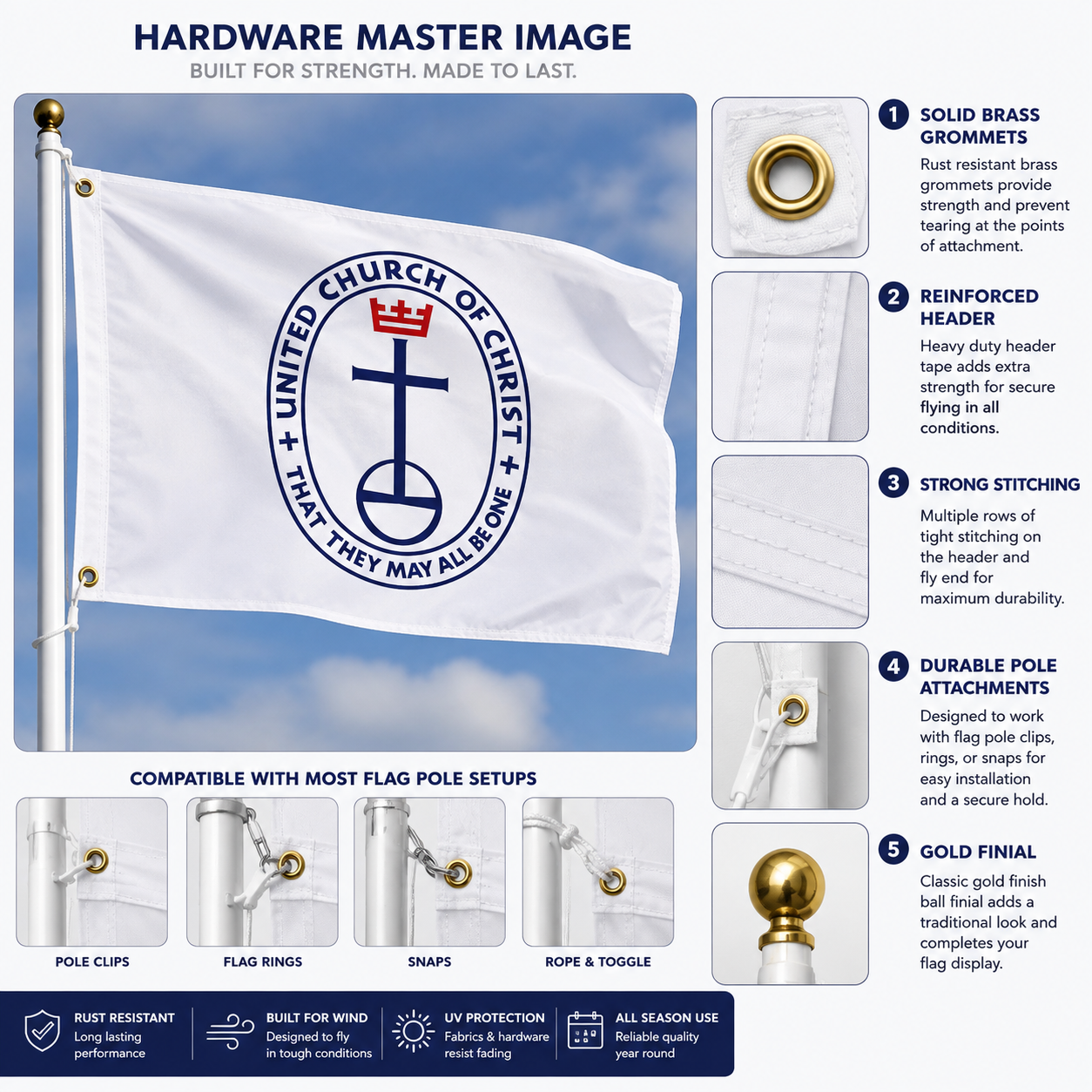 United Church of Christ Flag