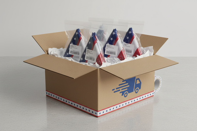 best image to illusrate shipping flags