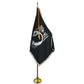 Silver Fringed Nylon POW/MIA Flag