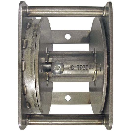 Front View of Stainless Steel Flagpole Winch-Flagsource Southeast in Woodstock, GA