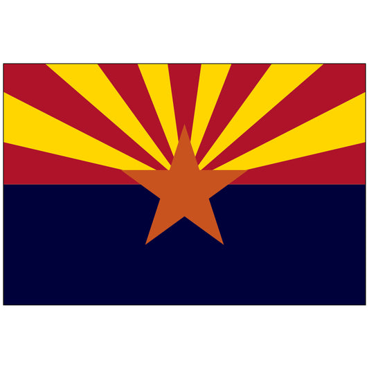 Nylon-Arizona-State-Flag-Flagsource-Southeast-Woodstock-Ga