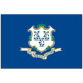Nylon-Connecticut-State-Flag-Flagsource-Southeast-Woodstock-Ga