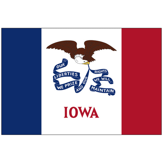 Nylon-Iowa-State-Flag-Flagsource-Southeast-Woodstock-Ga