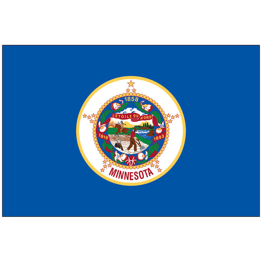 Nylon-Minnesota-State-Flag-Flagsource-Southeast-Woodstock-Ga