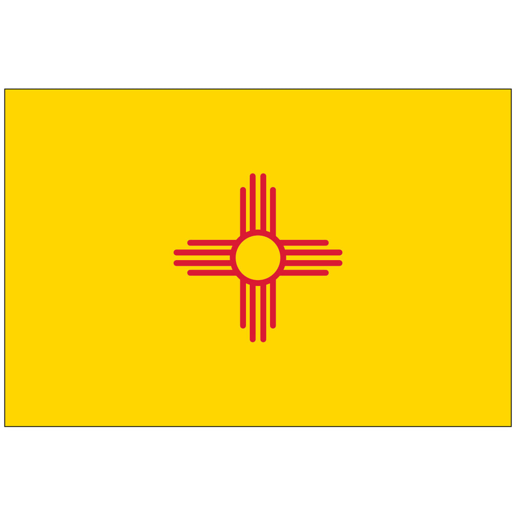 Nylon-New-Mexico-State-Flag-Flagsource-Southeast-Woodstock-Ga