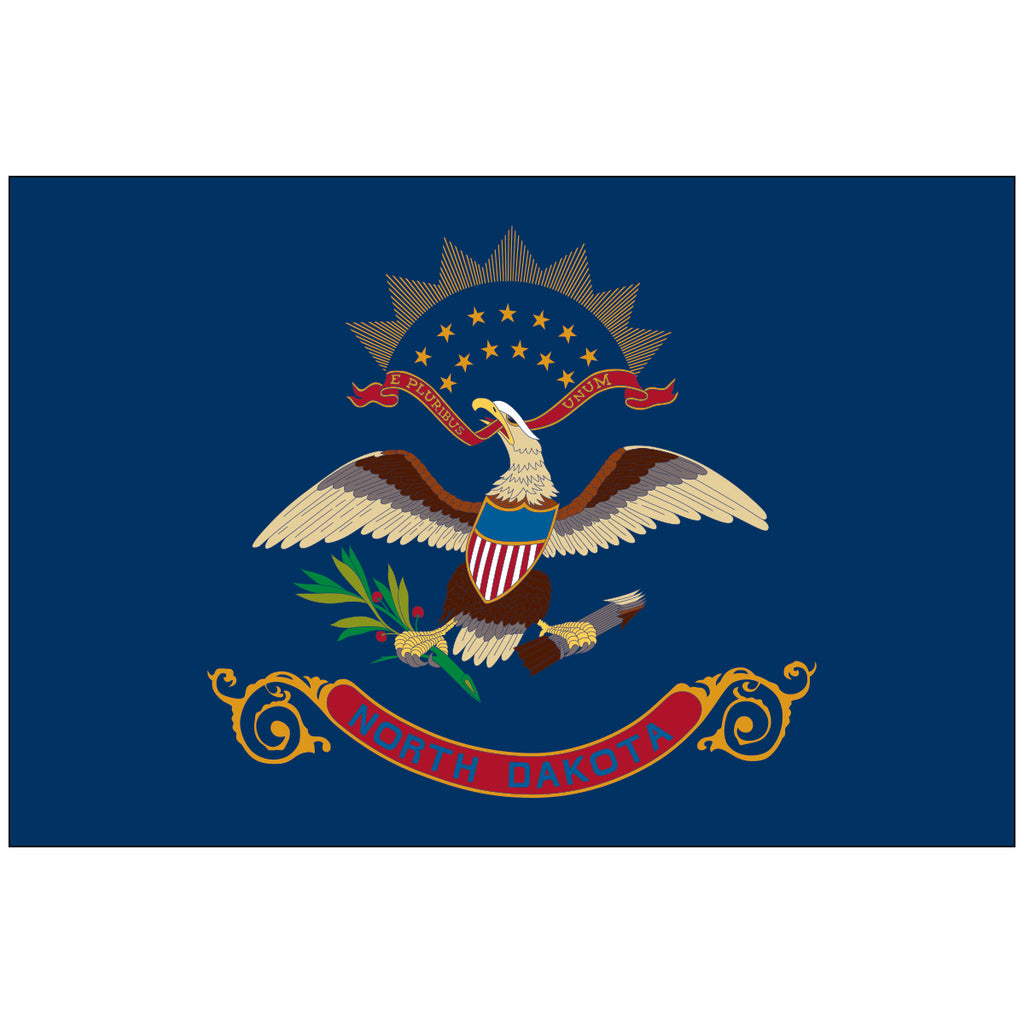 Nylon-North-Dakota-State-Flag-Flagsource-Southeast-Woodstock-Ga