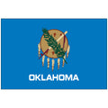 Nylon-Oklahoma-State-Flag-Flagsource-Southeast-Woodstock-Ga