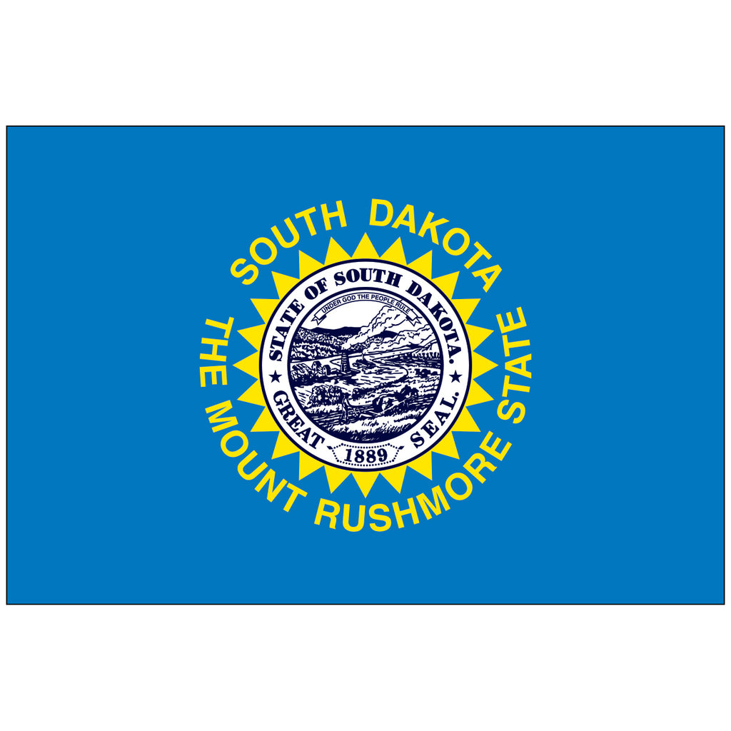Nylon-South-Dakota-State-Flag-Flagsource-Southeast-Woodstock-Ga