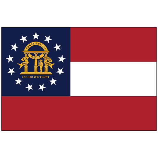 Nylon-Georgia-State-Flag-Flagsource-Southeast-Woodstock-Ga
