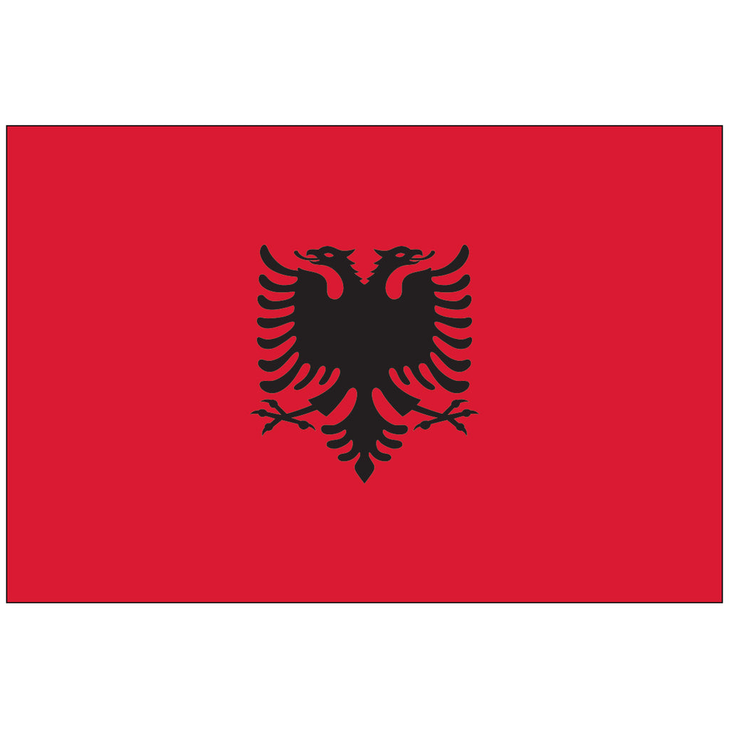 Albania-Flag-National-Flags-International-Flags-Country Flags-Flagsource Southeast-Woodstock-GA