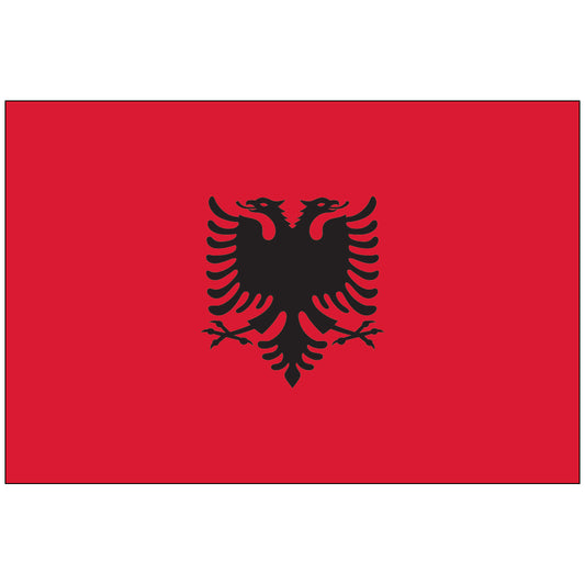 Albania-Flag-National-Flags-International-Flags-Country Flags-Flagsource Southeast-Woodstock-GA