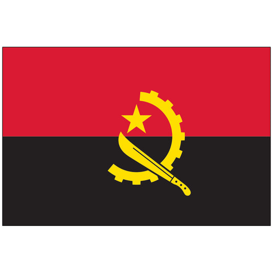 Angola-Flag-National-Flags-International-Flags-Country Flags-Flagsource Southeast-Woodstock-GA