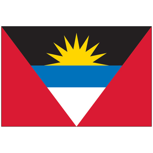 Antigua-Flag-National-Flags-International-Flags-Country Flags-Flagsource Southeast-Woodstock-GA