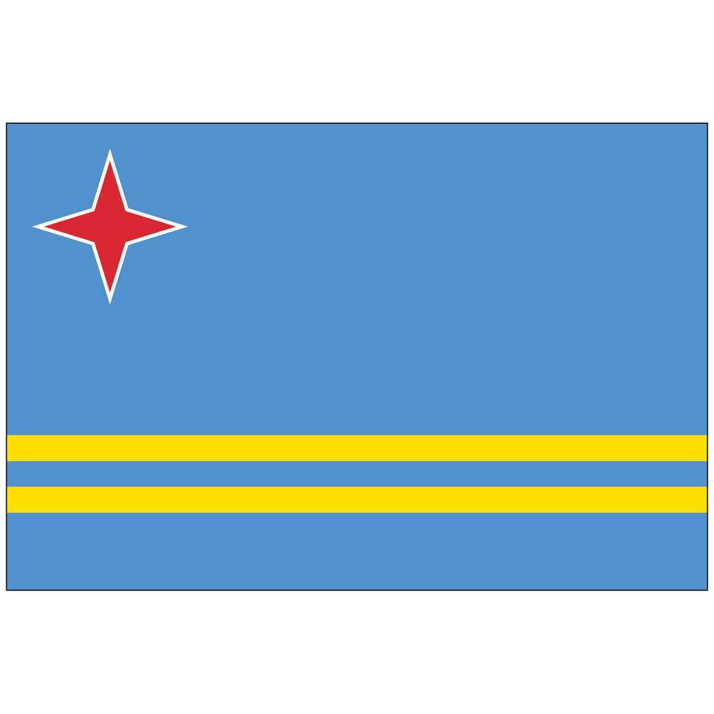 Aruba-Flag-National-Flags-International-Flags-Country Flags-Flagsource Southeast-Woodstock-GA