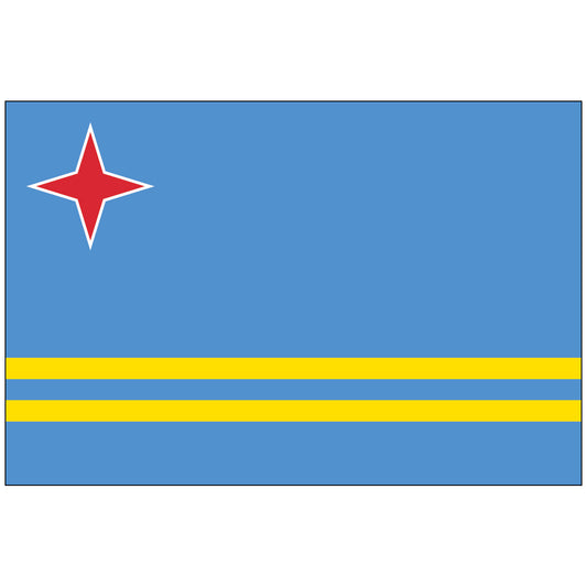 Aruba-Flag-National-Flags-International-Flags-Country Flags-Flagsource Southeast-Woodstock-GA