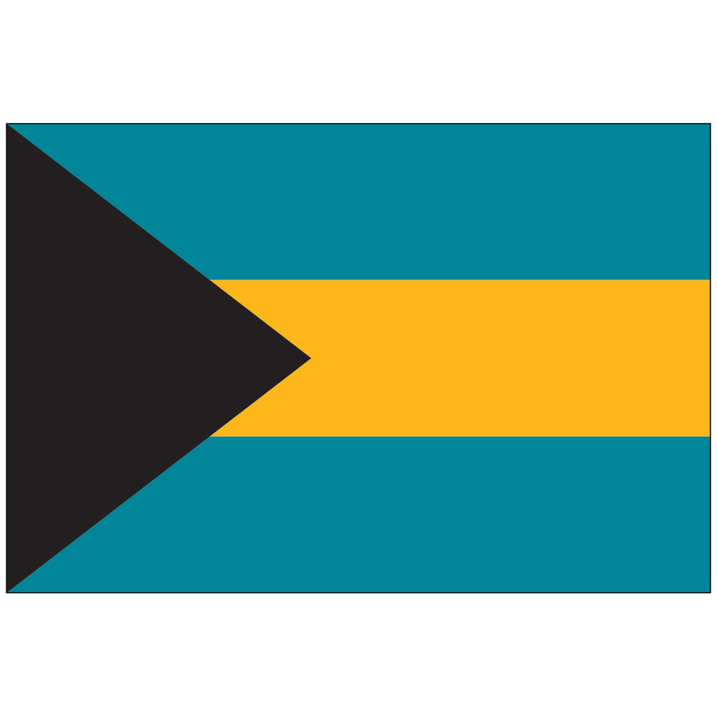 Bahamas-Flag-National-Flags-International-Flags-Country Flags-Flagsource Southeast-Woodstock-GA