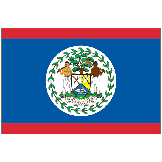 Belize-Flag-National-Flags-International-Flags-Country Flags-Flagsource Southeast-Woodstock-GA