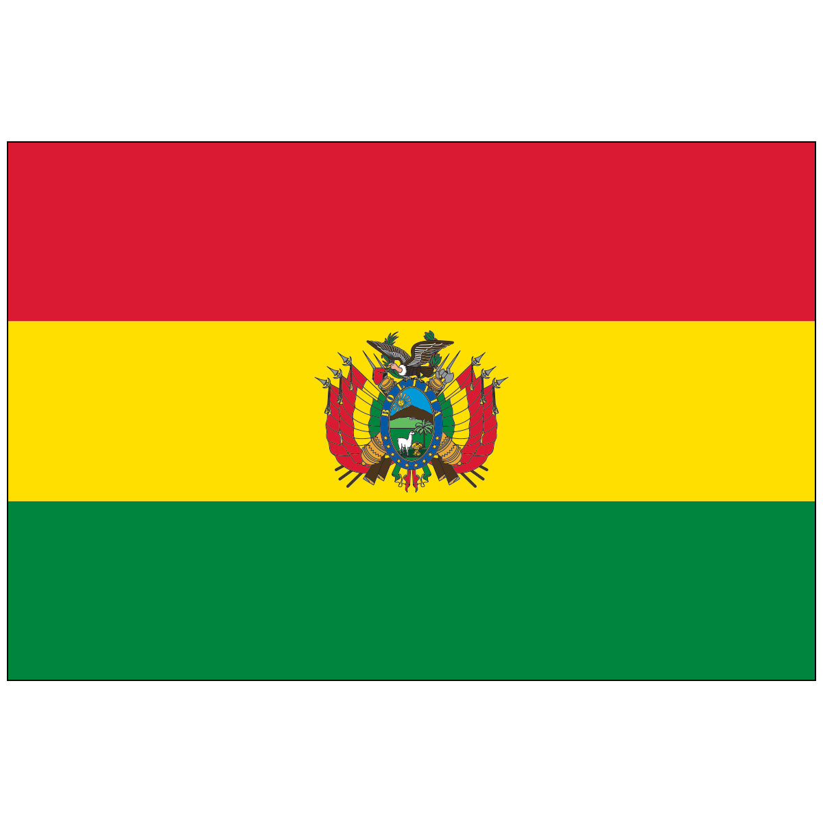 Bolivia-Flag-National-Flags-International-Flags-Country Flags-Flagsource Southeast-Woodstock-GA