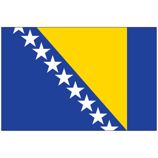 Bosnia-Flag-National-Flags-International-Flags-Country Flags-Flagsource Southeast-Woodstock-GA