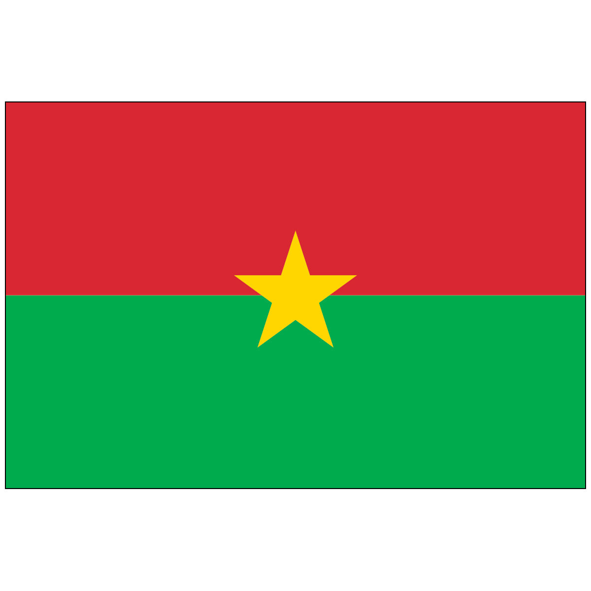 Burkina-Faso-Flag-National-Flags-International-Flags-Country Flags-Flagsource Southeast-Woodstock-GA