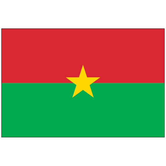 Burkina-Faso-Flag-National-Flags-International-Flags-Country Flags-Flagsource Southeast-Woodstock-GA