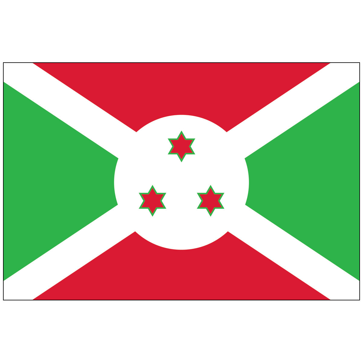 Burundi-Flag-National-Flags-International-Flags-Country Flags-Flagsource Southeast-Woodstock-GA