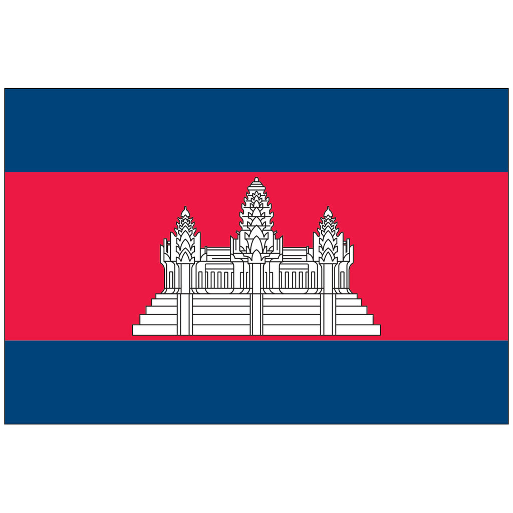 Cambodia-Flag-National-Flags-International-Flags-Country Flags-Flagsource Southeast-Woodstock-GA