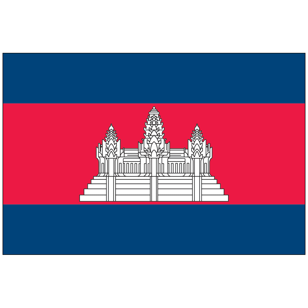 Cambodia-Flag-National-Flags-International-Flags-Country Flags-Flagsource Southeast-Woodstock-GA