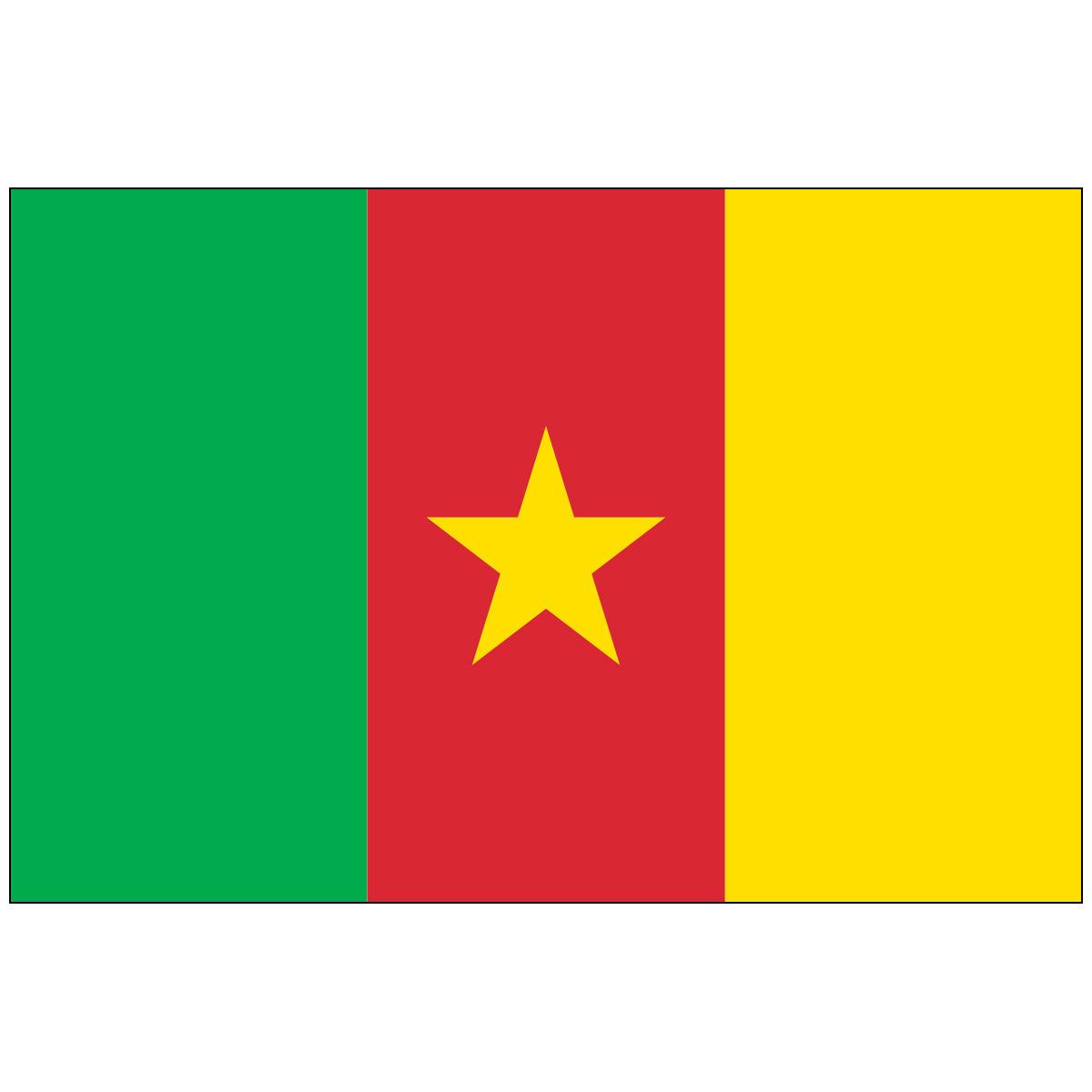 Cameroon-Flag-National-Flags-International-Flags-Country Flags-Flagsource Southeast-Woodstock-GA