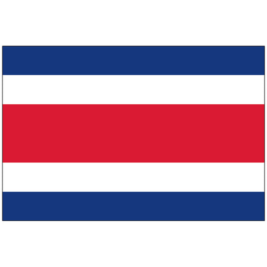 Costa-Rica-Flag-National-Flags-International-Flags-Country Flags-Flagsource Southeast-Woodstock-GA