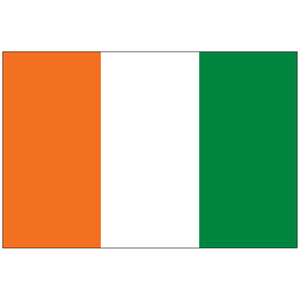 Ivory-Coast-Flag-National-Flags-International-Flags-Country Flags-Flagsource Southeast-Woodstock-GA