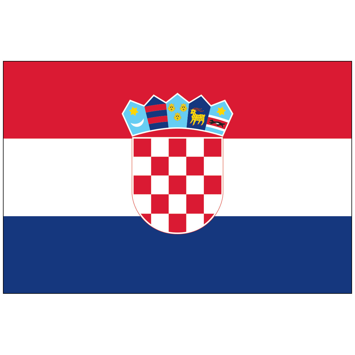 Croatia-Flag-National-Flags-International-Flags-Country Flags-Flagsource Southeast-Woodstock-GA