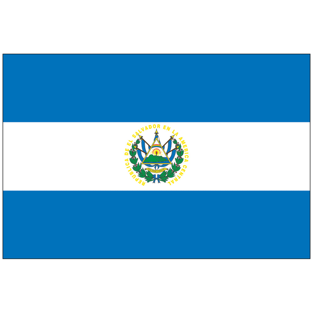 El-Salvador-Flag-National-Flags-International-Flags-Country Flags-Flagsource Southeast-Woodstock-GA