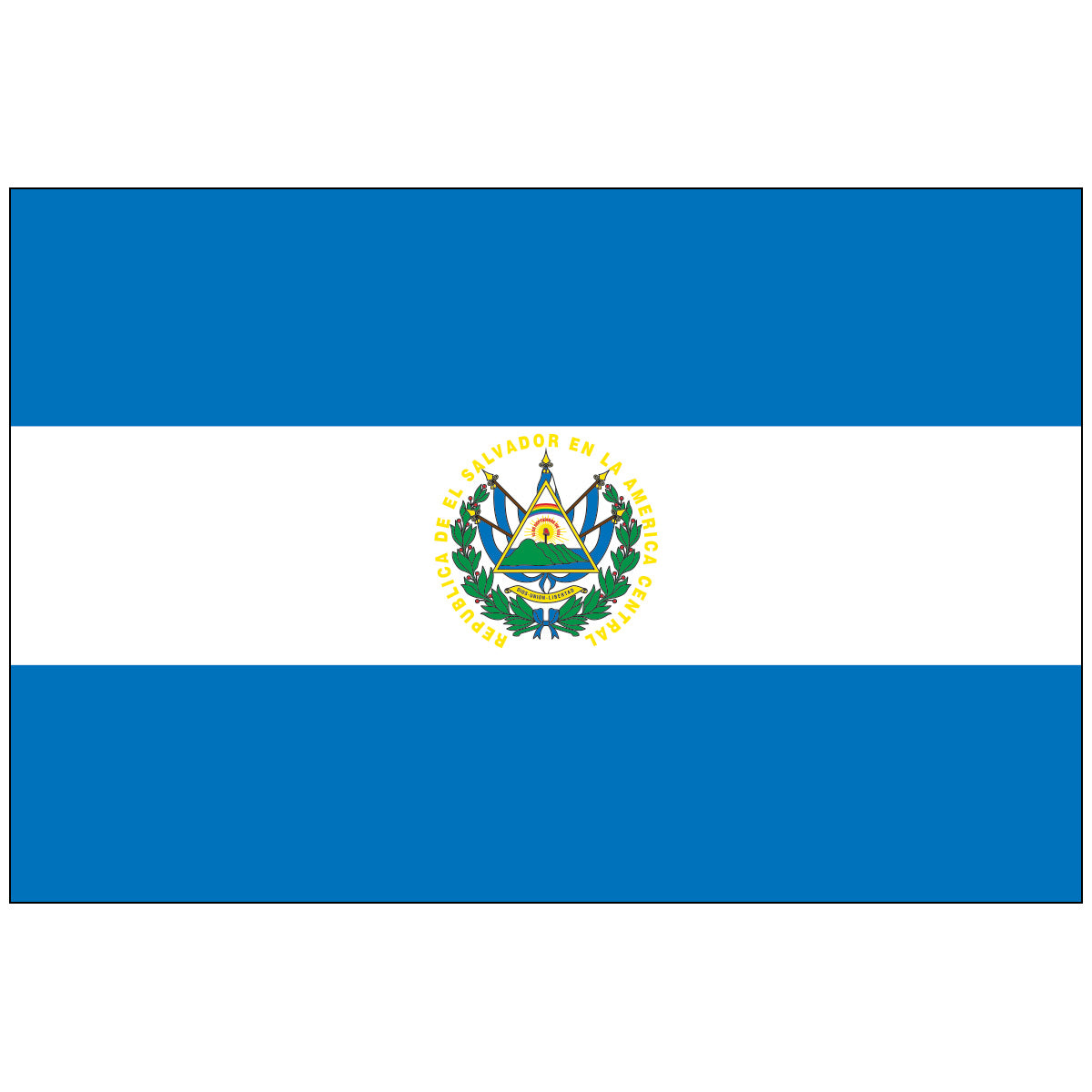 El-Salvador-Flag-National-Flags-International-Flags-Country Flags-Flagsource Southeast-Woodstock-GA
