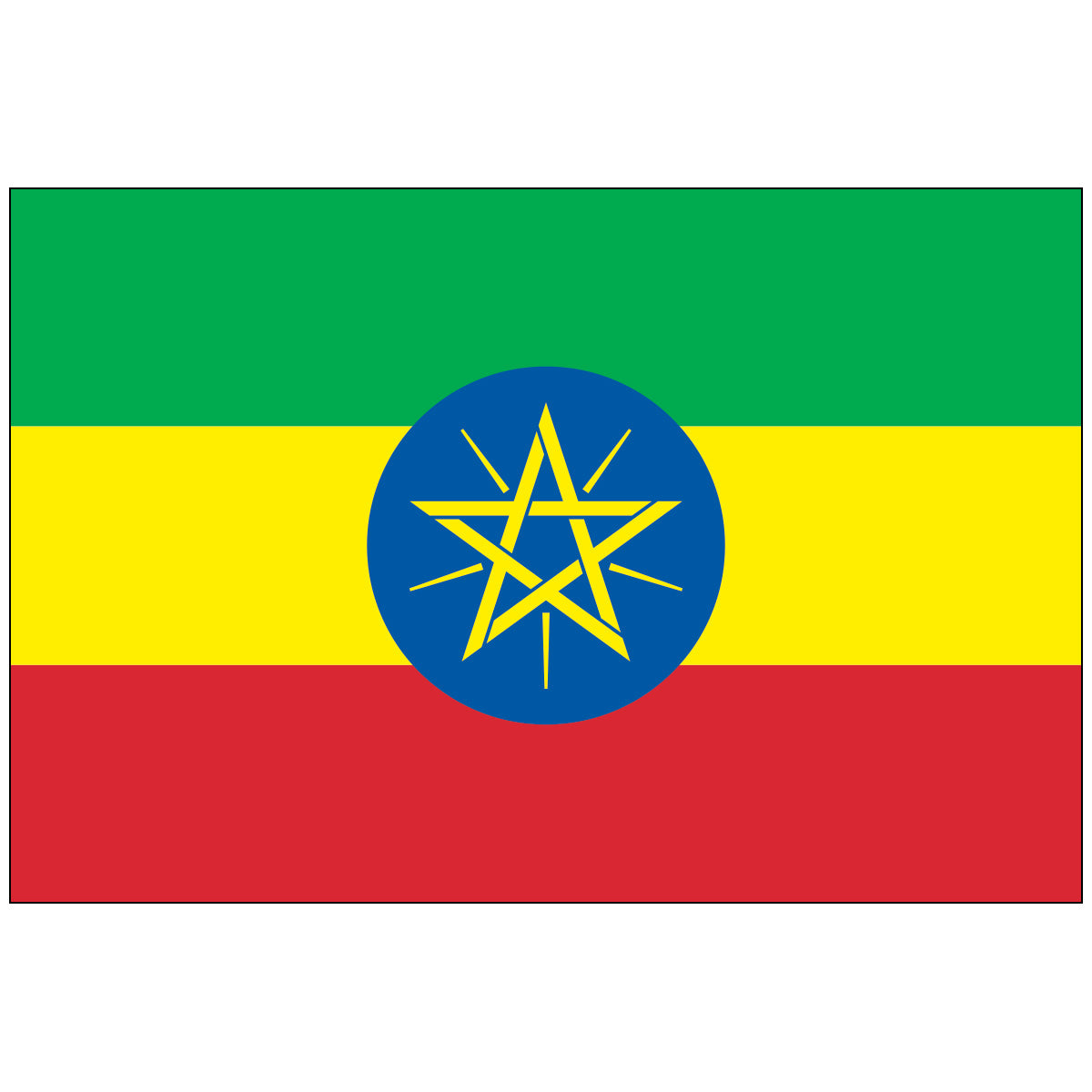 Ethiopia-Flag-National-Flags-International-Flags-Country Flags-Flagsource Southeast-Woodstock-GA
