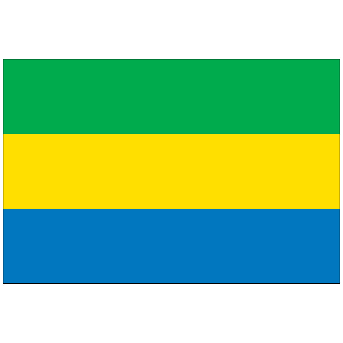 Gabon-Flag-National-Flags-International-Flags-Country Flags-Flagsource Southeast-Woodstock-GA